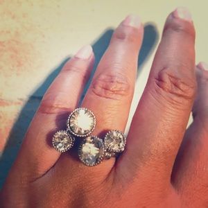 Gorgeous cubic zirconia rings